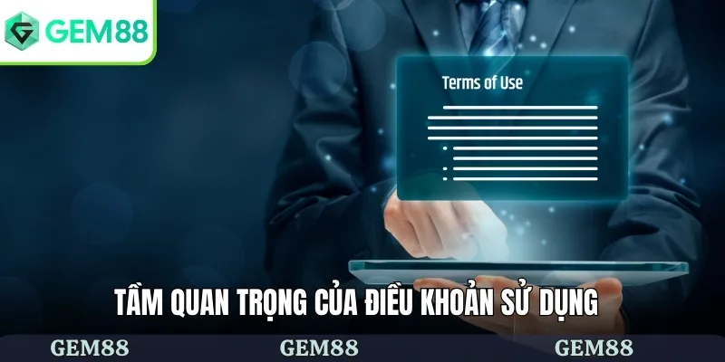 Tầm quan trọng của điều khoản sử dụng 