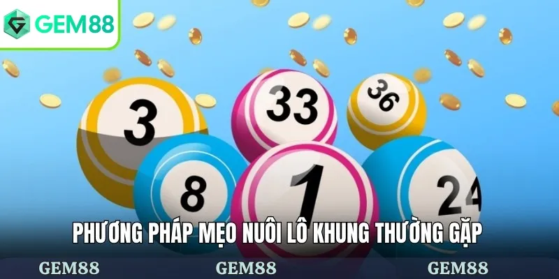 Phương pháp mẹo nuôi lô khung thường gặp