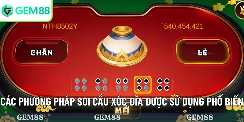 Phương pháp soi cầu xóc đĩa phổ biến